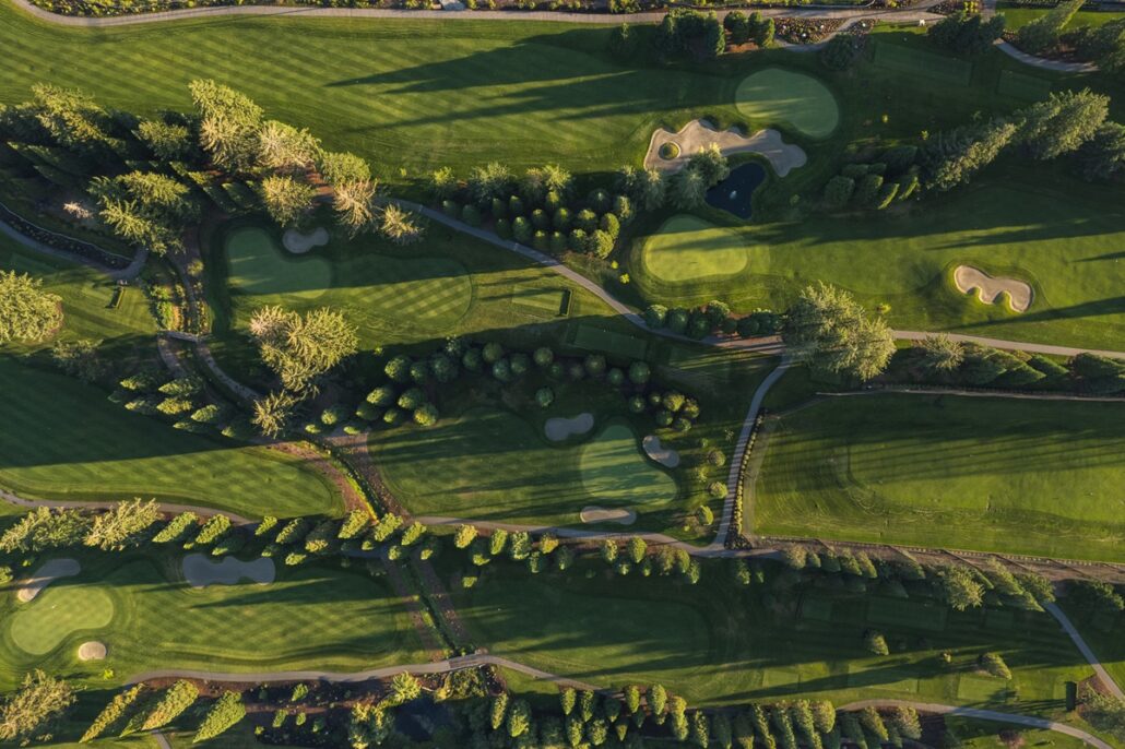 Campbell River Golf Club Aerial View